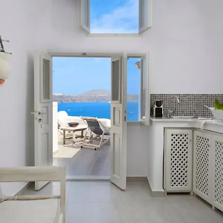 Amaya Castro Caldera View-outdoor Hot Tub Oia Santorini