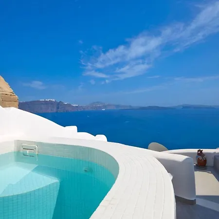 Amaya Castro Caldera View-outdoor Hot Tub Oia Santorini Tholos (Santorini)